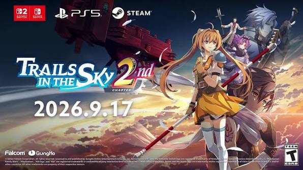 nowy trailer trails in the sky 2nd chapter