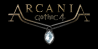 logo, arcania a gothic tale