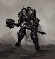 diablo 3, spectral warrior, artwork