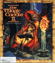 magic candle 2, okładka gry