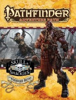 pathfinder, rpg, cover, okładka, przygoda, adventure, skull & shackles, the wormwood mutiny