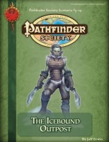 pathfinder, rpg, cover, okładka, society, scenario, aspis, the icebound outpost