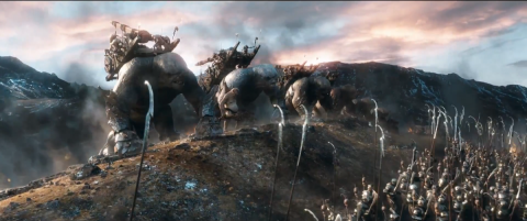 hobbit, bitwa pięciu armii