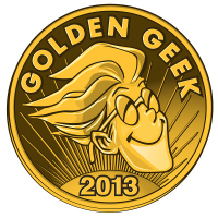 golden geek, award, 2013