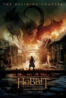 hobbit 3, plakat