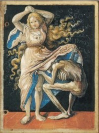 kobieta, śmierc, manuel deutsch, 1516