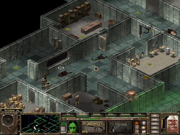 fallout tactics,preoria,wieżyczka