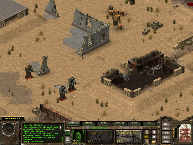 fallout tactics,st. louis,baza,mutanci