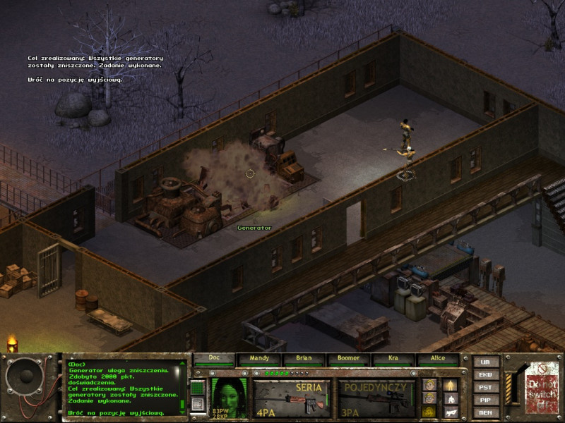 fallout tactics,jefferson,finał