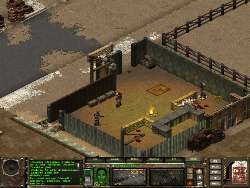 fallout tactics,kansas city,dowódca ost