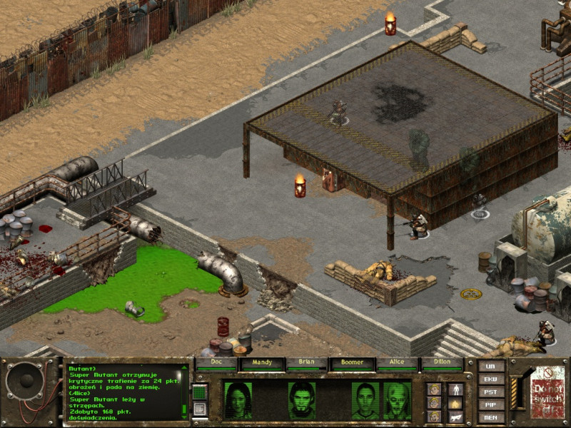 fallout tactics,osceolla,prowokacja1