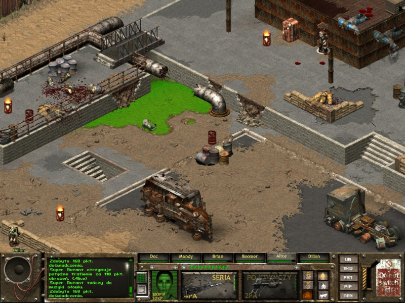 fallout tactics,osceolla,prowokacja2
