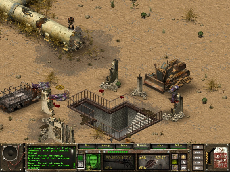 fallout tactics,osceolla,trójka