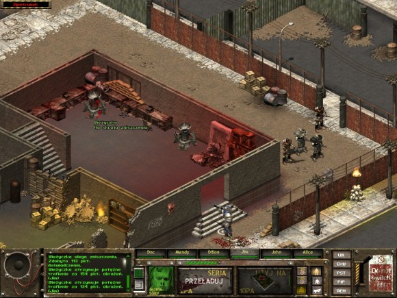 fallout tactics,newton,wieżyczki