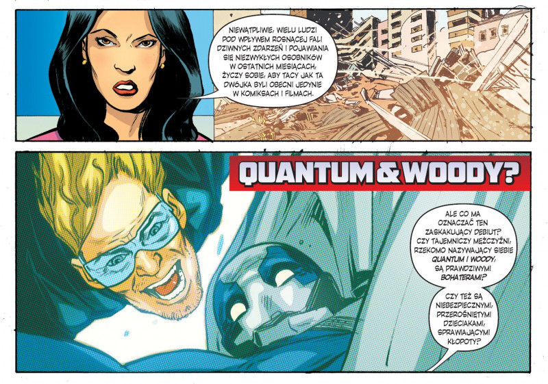 quantum and woody 1: najgorsi superbohaterowie na świecie