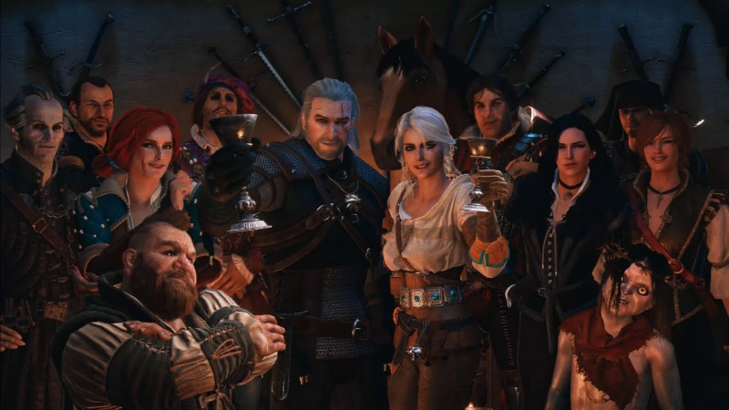 witcher 3 wild hunt,cd projekt red,party